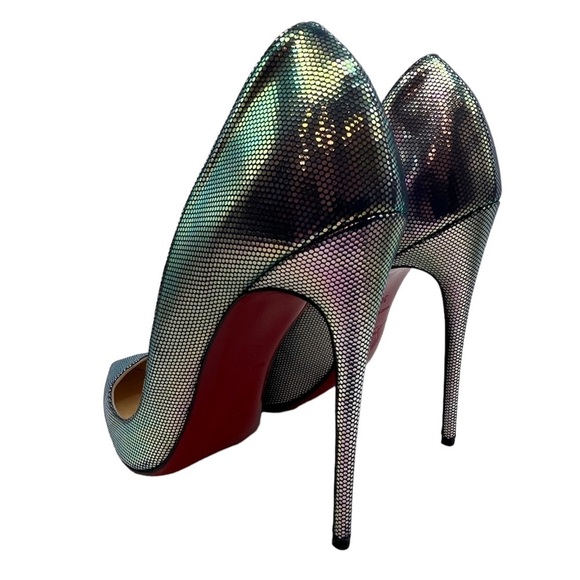CHRISTIAN LOUBOUTIN So Kate 120 Pumps – Tissu Scarabe Digitale – Size EU 38 US 8 - Picture 8 of 14